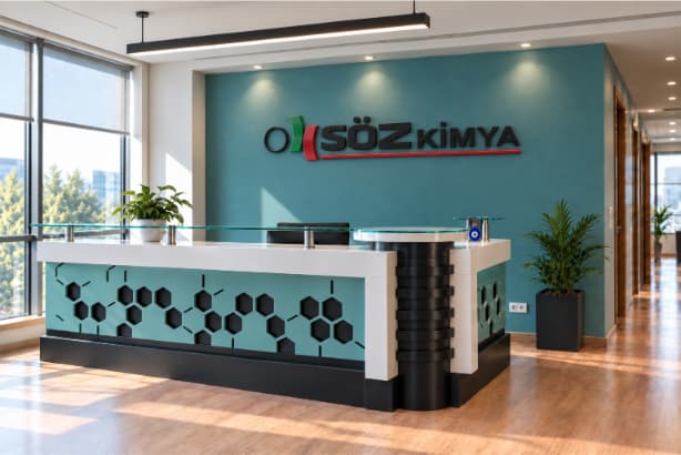 Söz Kimya ofisinden bir görünüm